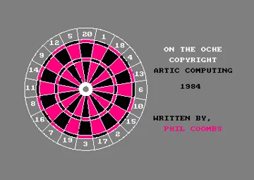 On The Oche (UK) (1984) screen shot title